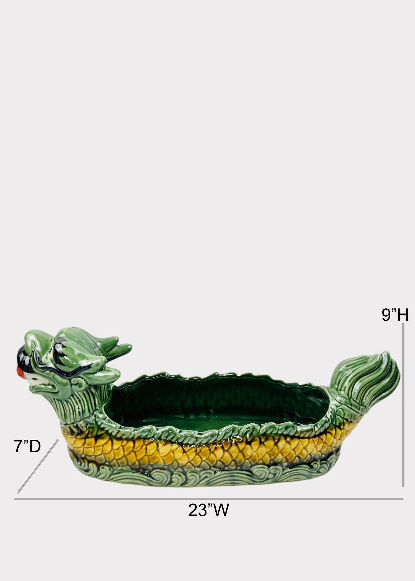 Dragon Ship Planters
