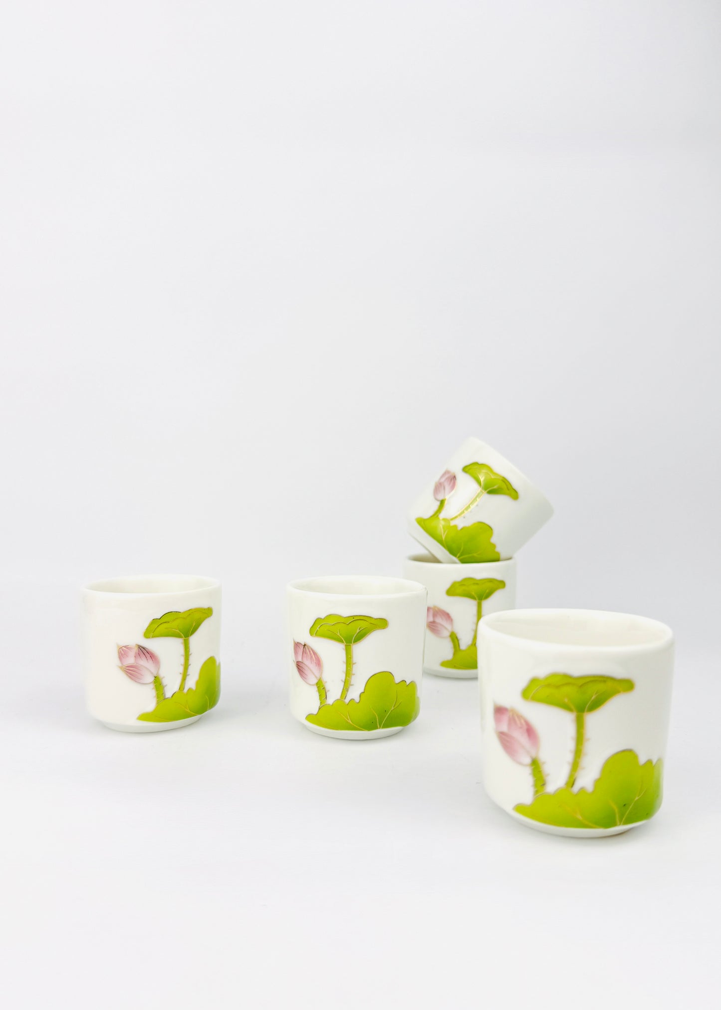 Mini Lotus Offering Cup - Pink Bud