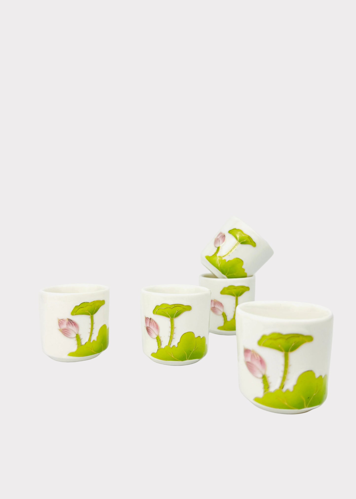 Mini Lotus Offering Cup - Pink Bud