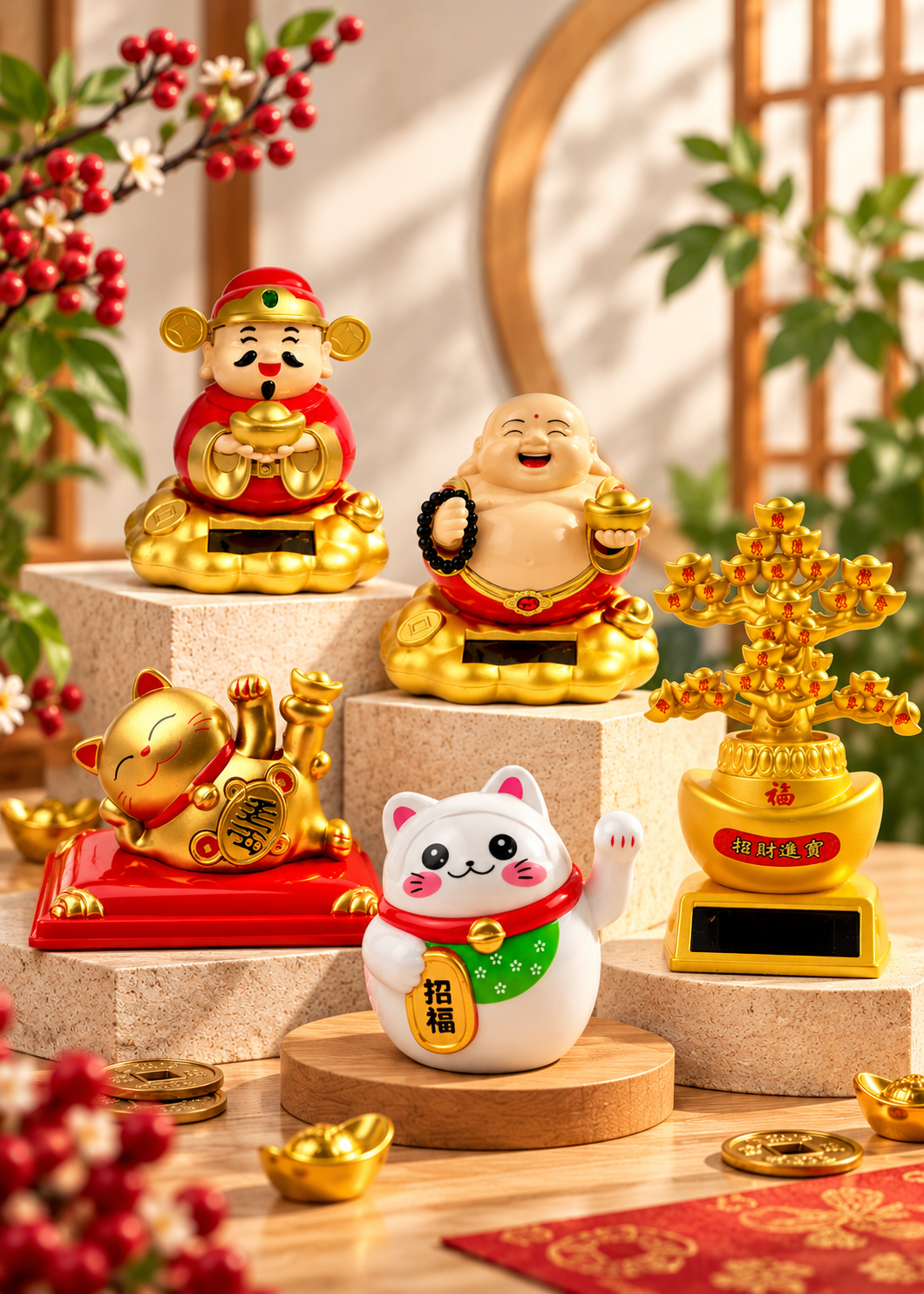 New Solar Powered Figurines