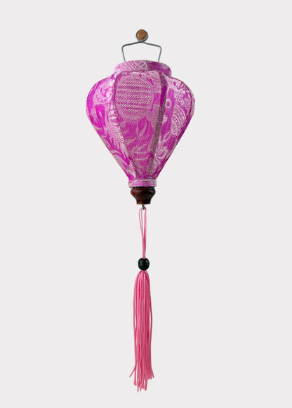 Silk Lantern Ornaments –  Bamboo & Silk Décor