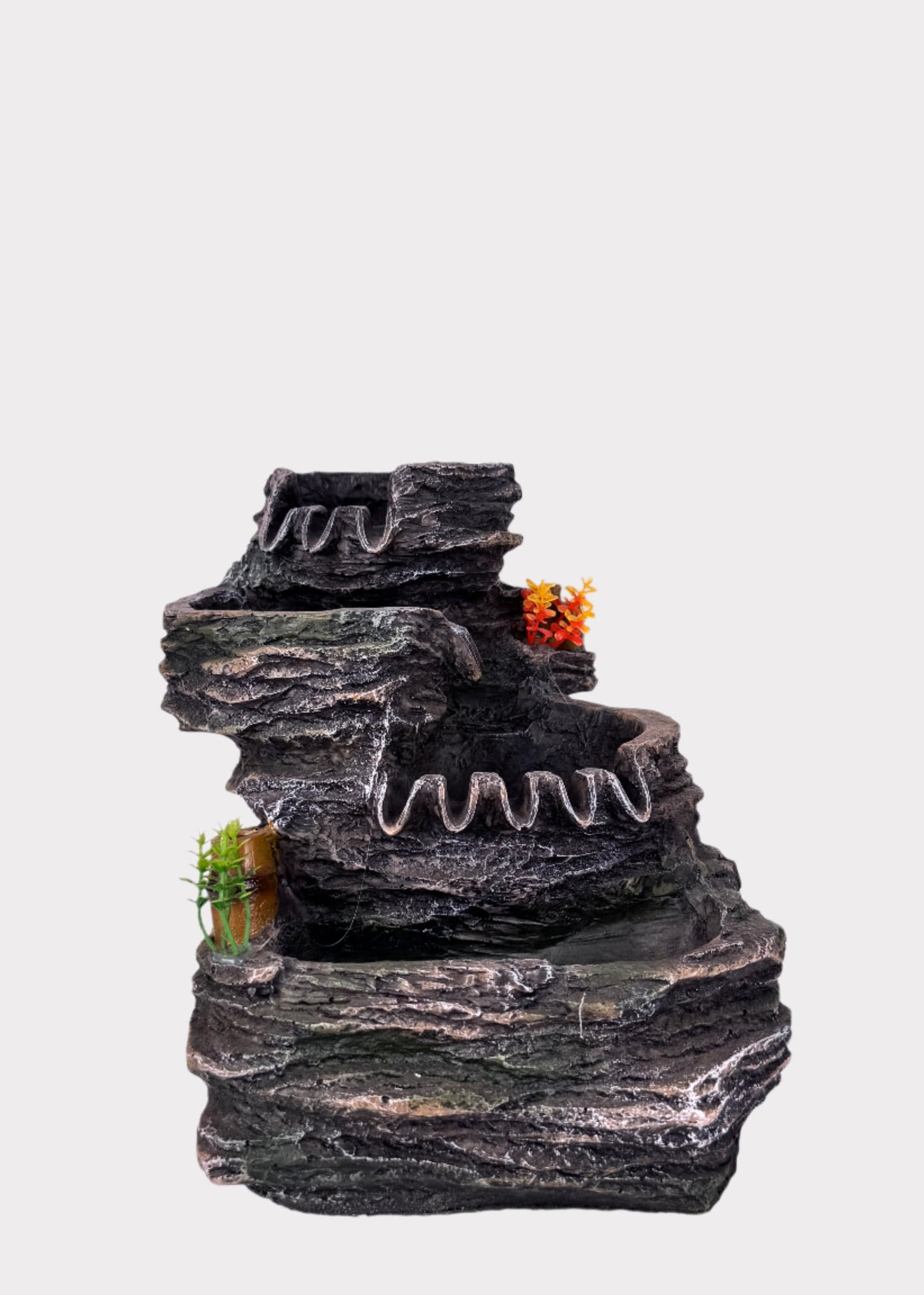Layered Rock Cascade Fountain