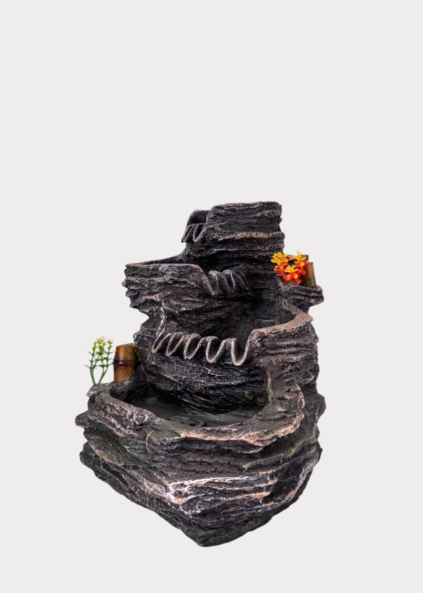 Layered Rock Cascade Fountain