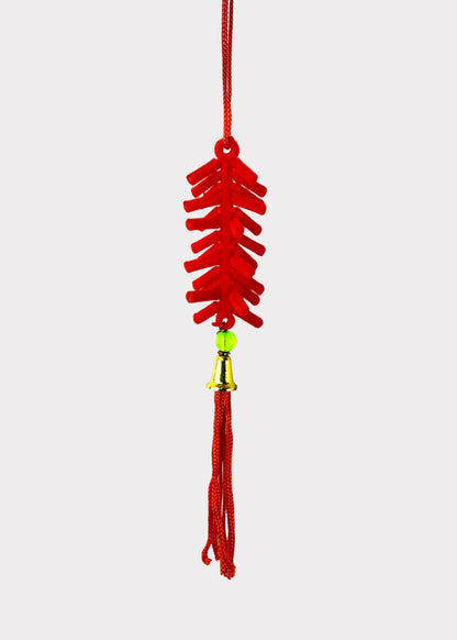 Firecracker Hanging Ornament – Lunar New Year Decoration (10 Count)