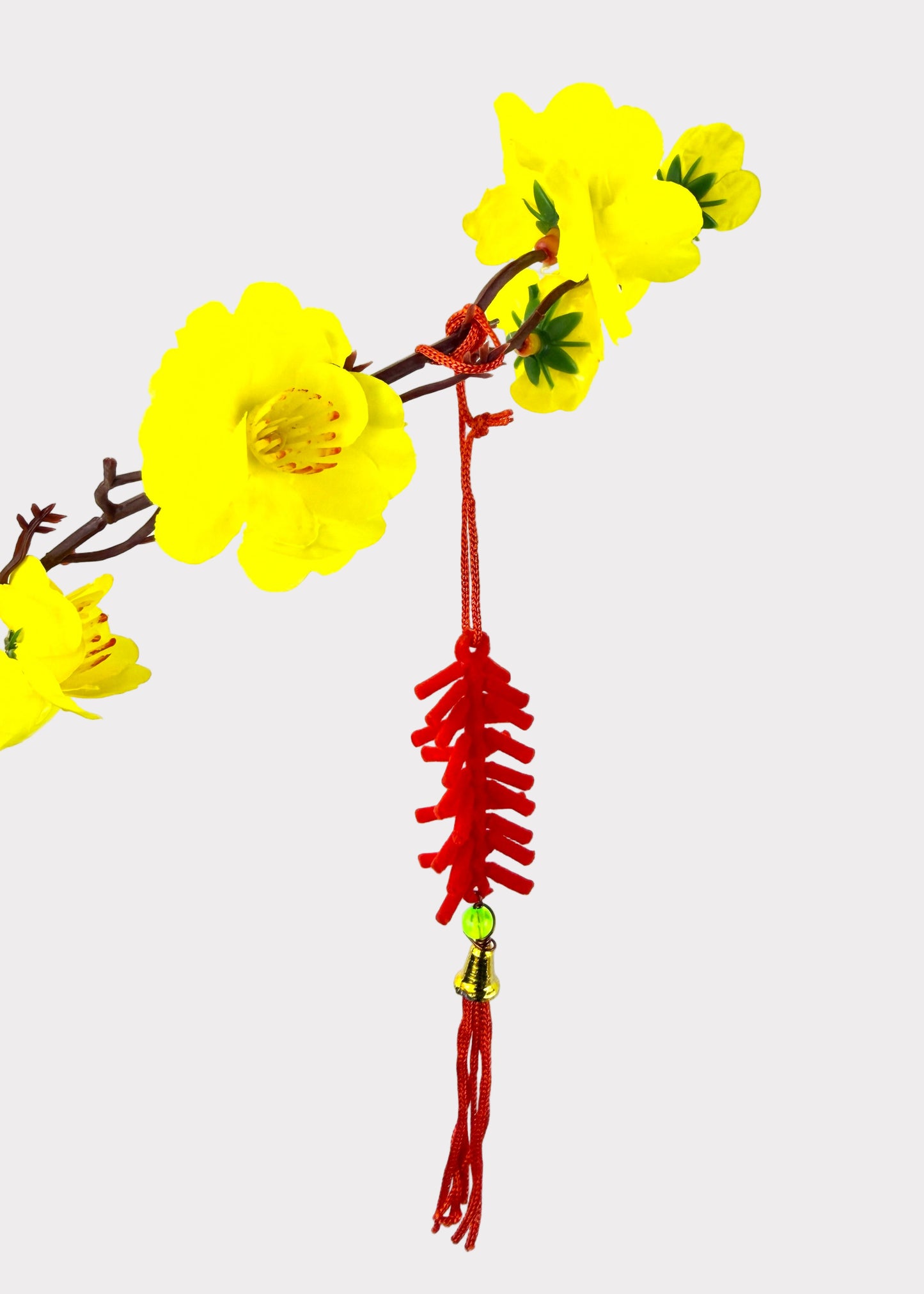 Firecracker Hanging Ornament – Lunar New Year Decoration (10 Count)