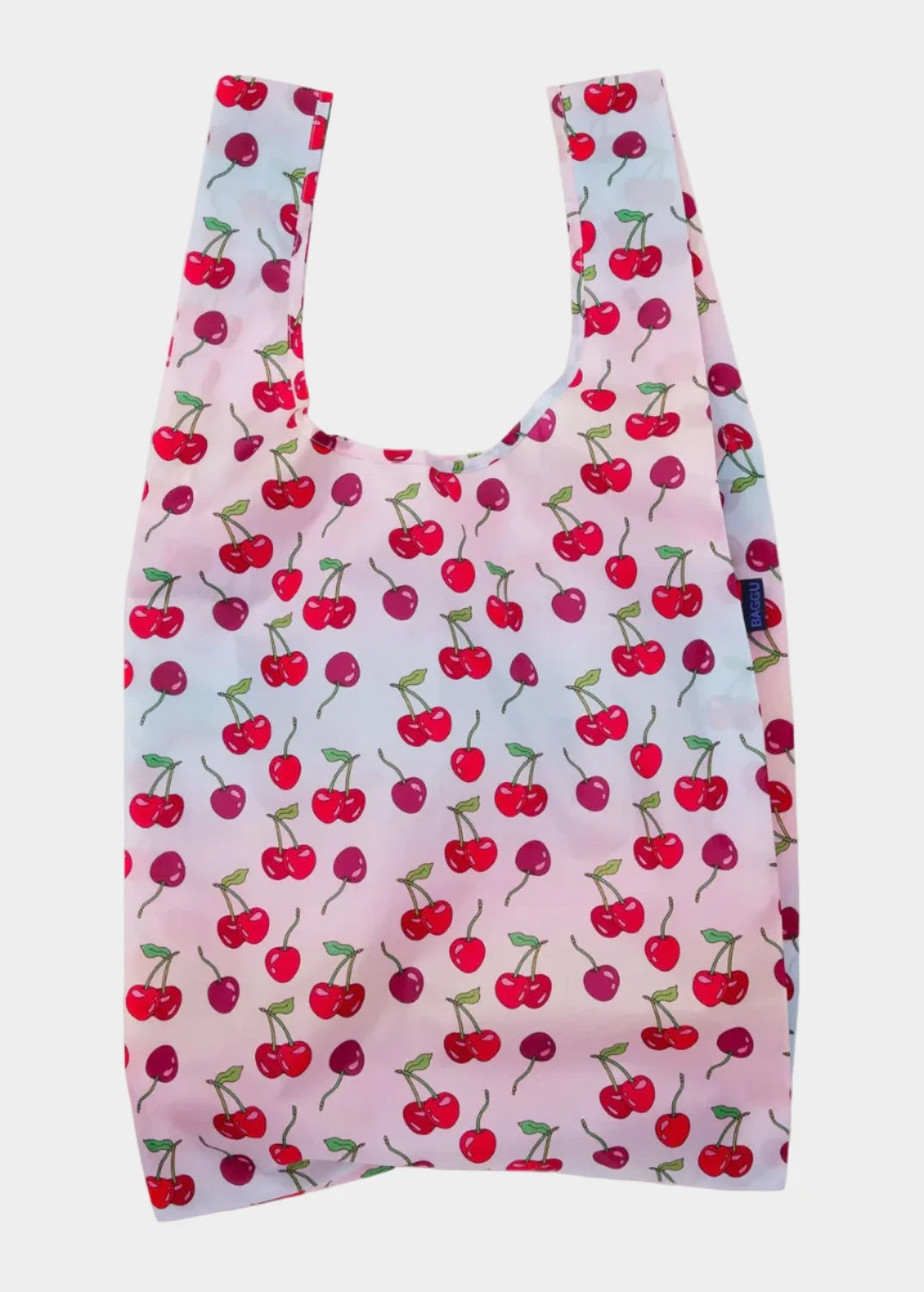 Baggu reusable bag in cherry print