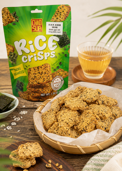 Chao Sua Rice Crisps Nori Seaweed Snack 1.76 oz (50g)