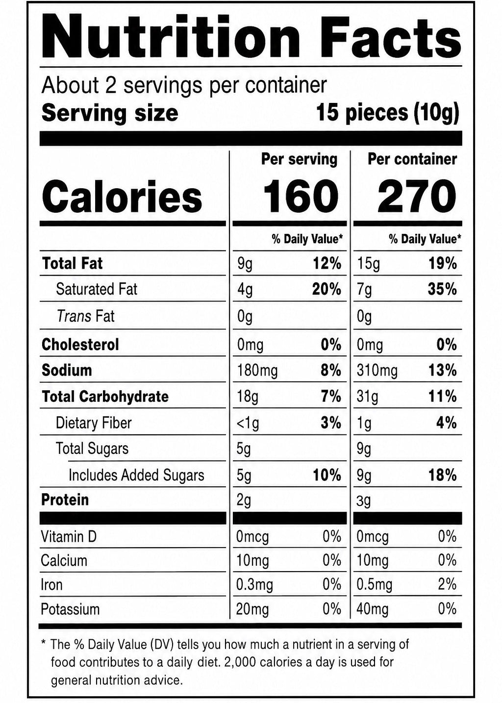 Chao Sua Rice Crisps Nori Seaweed Snack 1.76 oz (50g)