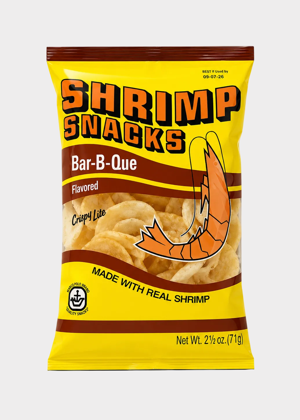 Shrimp Snacks in Bar-B-Que Flavor