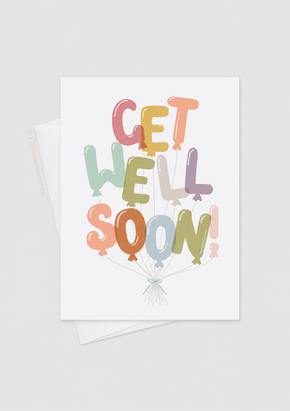 Get Well Soon Greeting Card