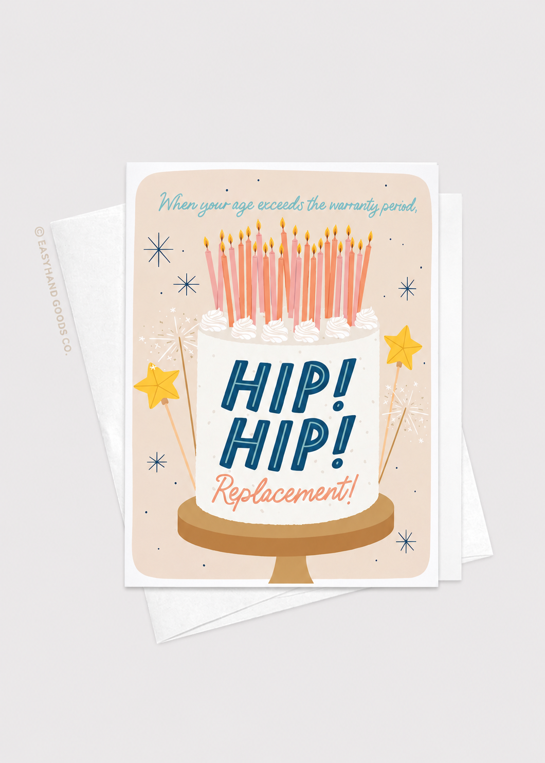 Hip! Hip! Replacement! Greeting Card
