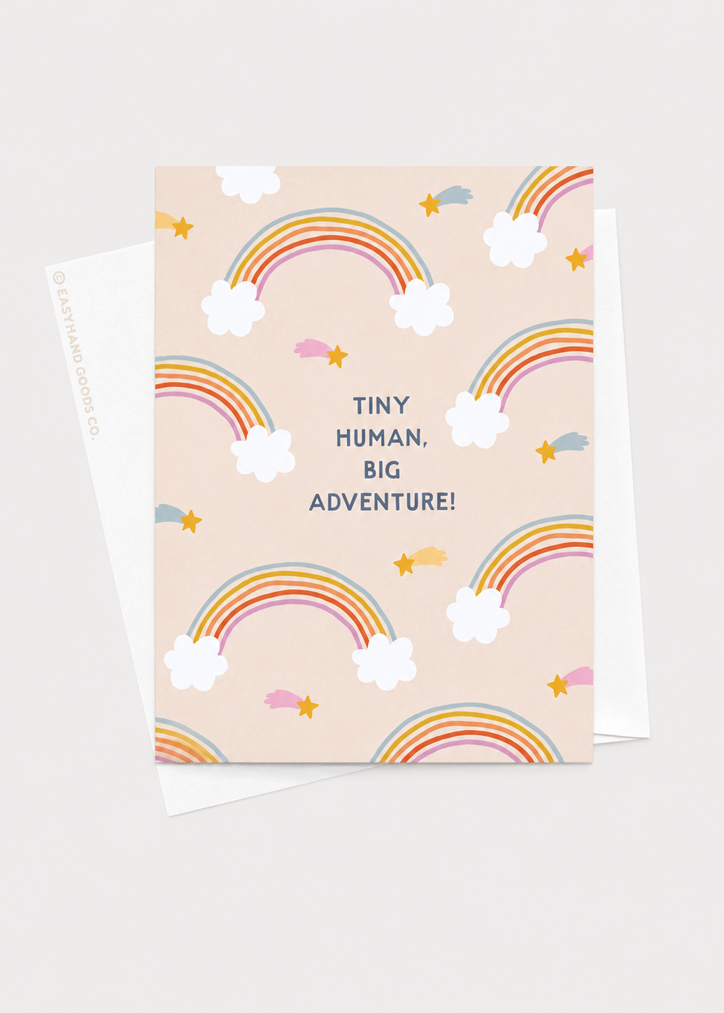 Tiny Human, Big Adventure Greeting Card
