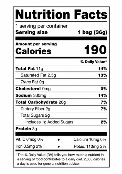 Tao Kae Noi Hi Tempura Seaweed Original Flavor 36g