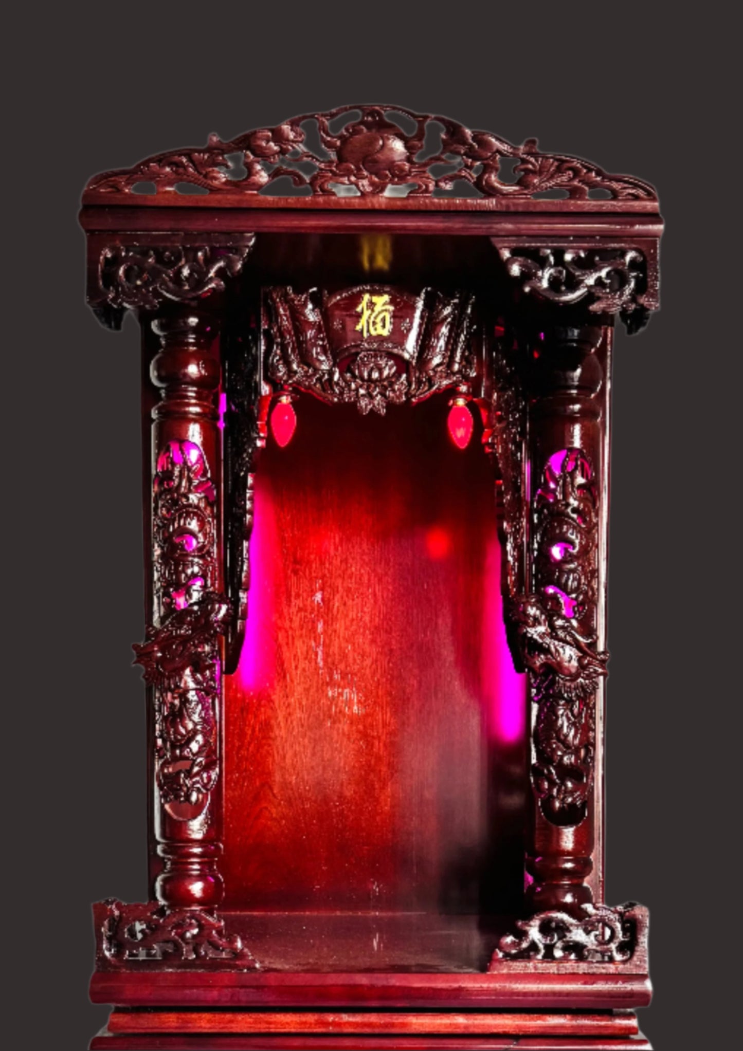 20” 3-Tier Altar – Dragon – Red