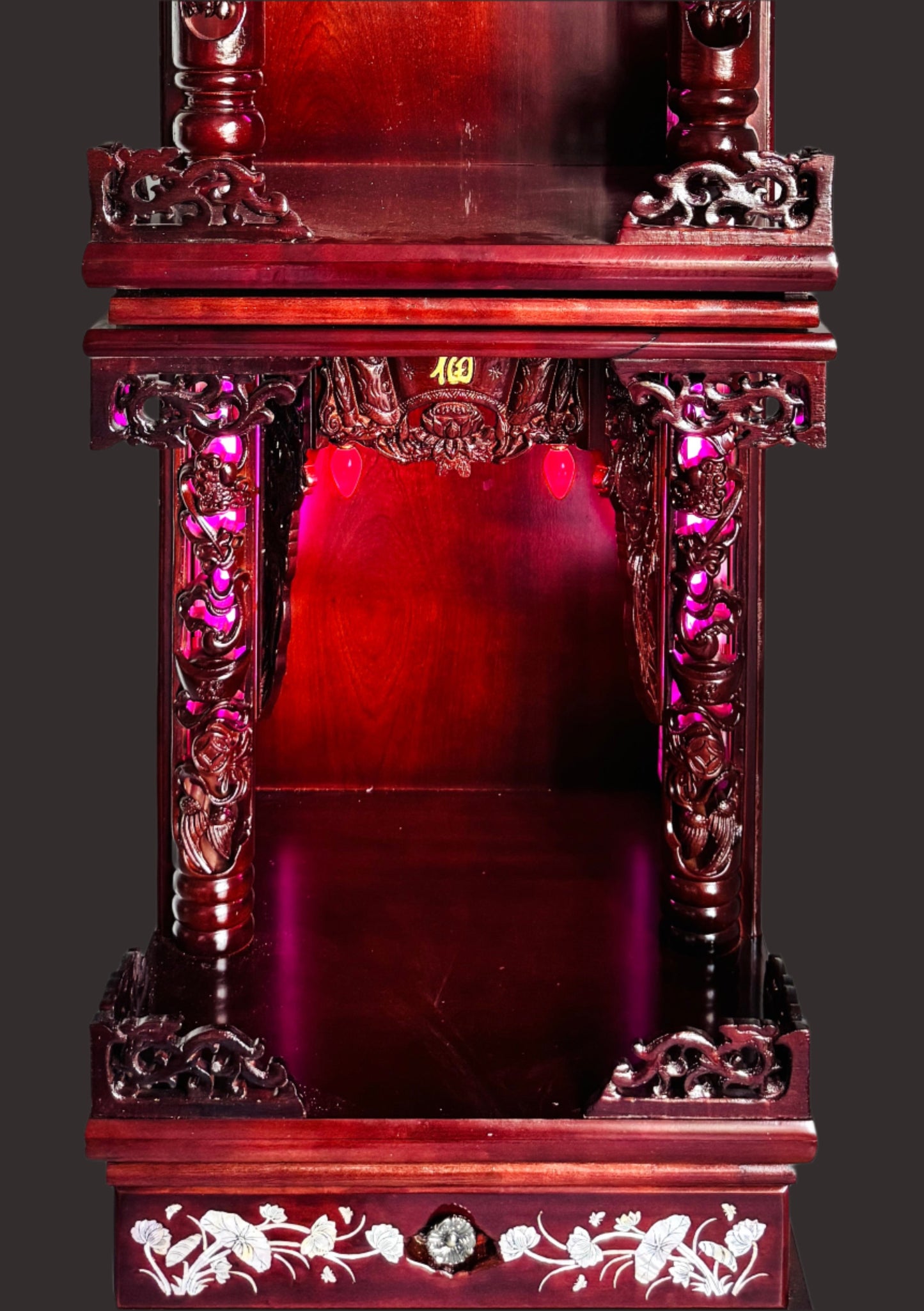 20” 3-Tier Altar – Dragon – Red
