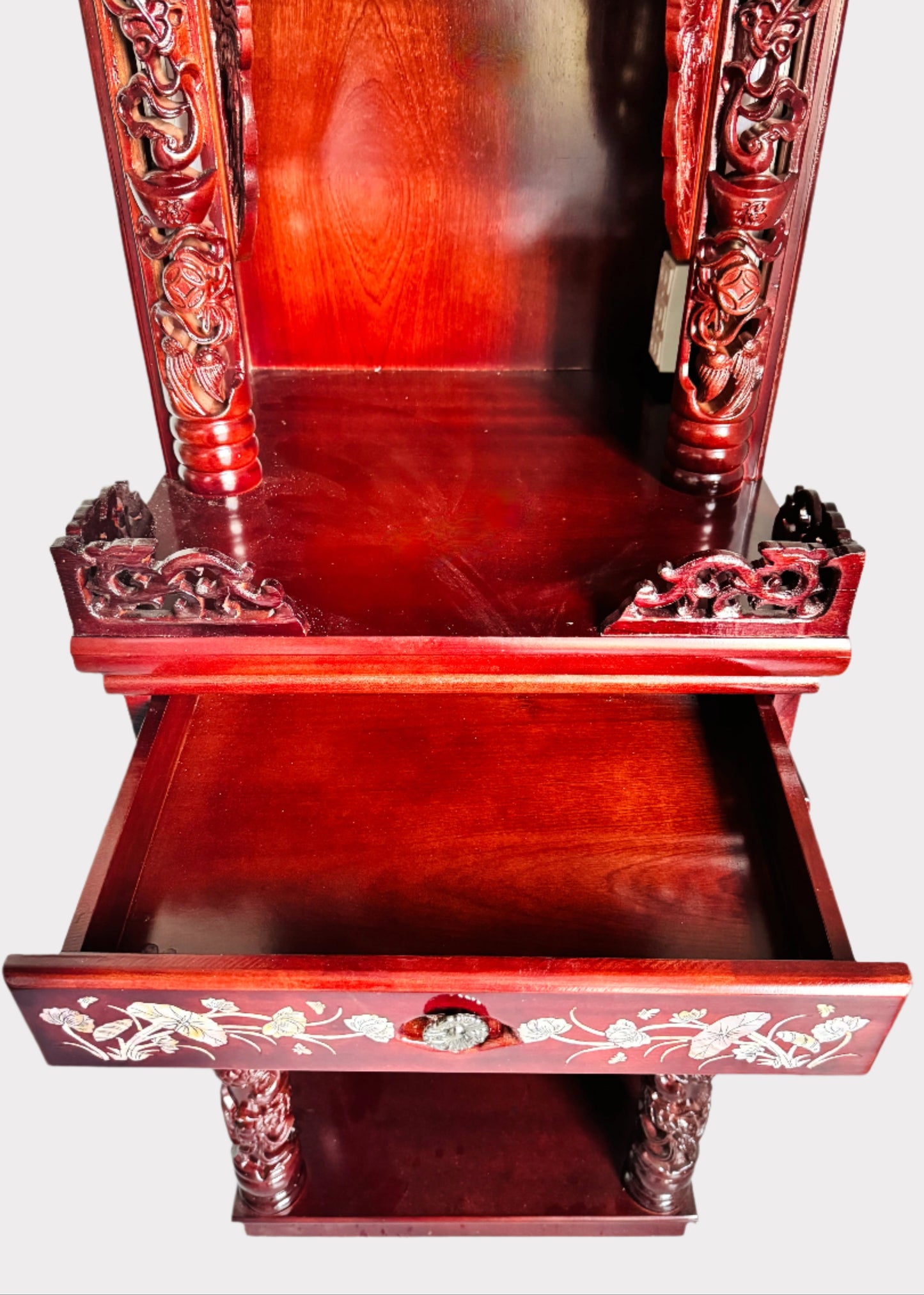 20” 3-Tier Altar – Dragon – Red
