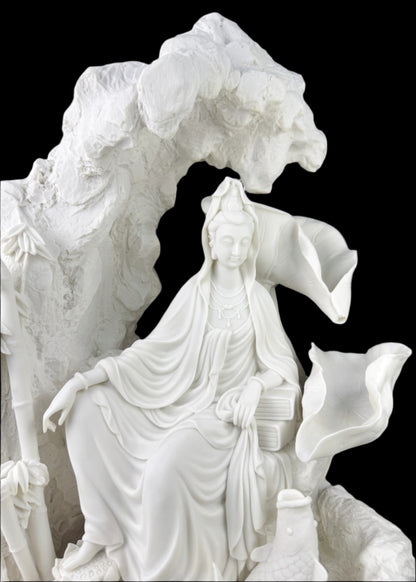 White Guan Yin Fountain