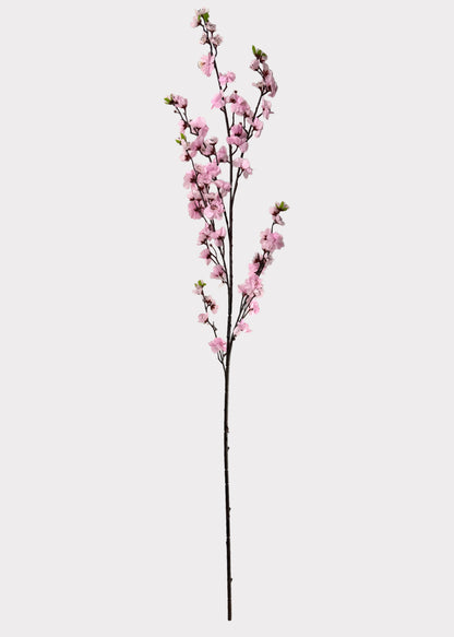 Artificial Peach Blossom Branch – Bendable Metal Stem