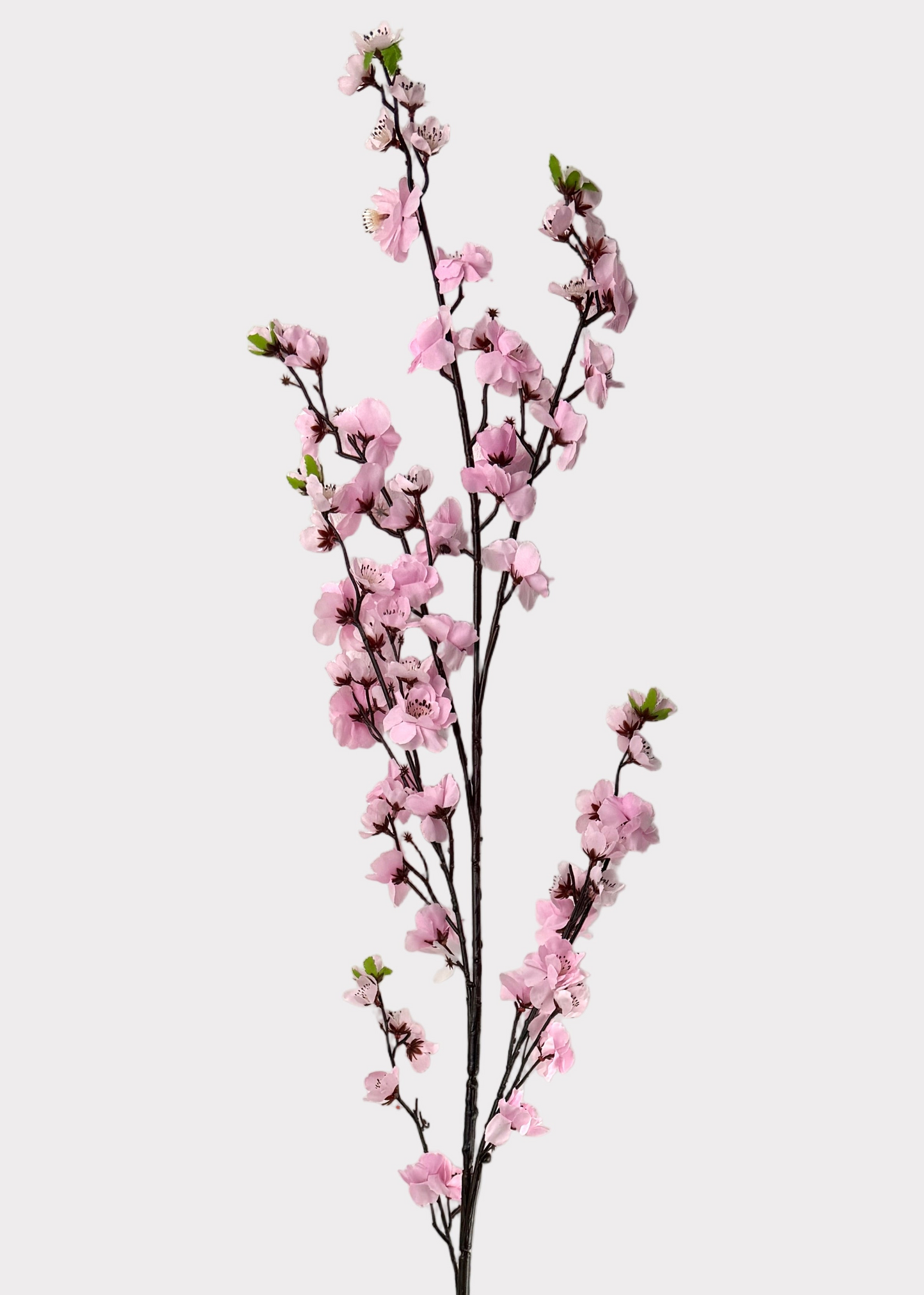 Artificial Peach Blossom Branch – Bendable Metal Stem