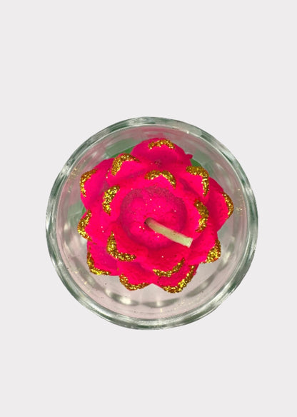 Lotus Tea Cup Candle Set