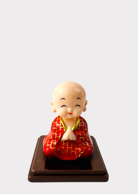 Solar Powered Little Monk - Nodding