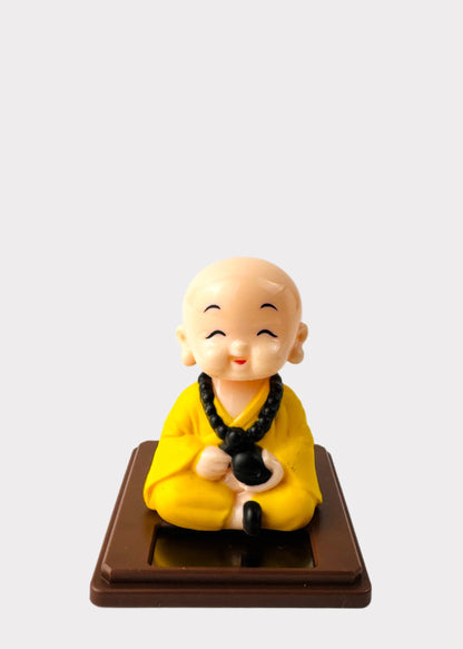 Solar Powered Little Monk - Nodding