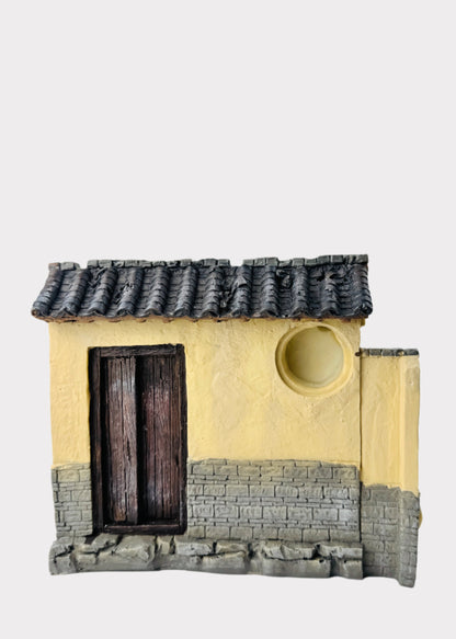 Grandparents on Front Porch Figurine