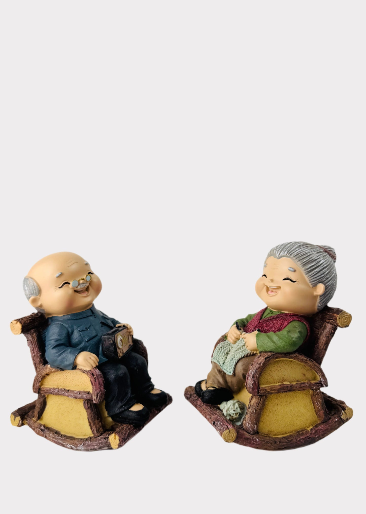 Grandparents Rocking Chair Figurine