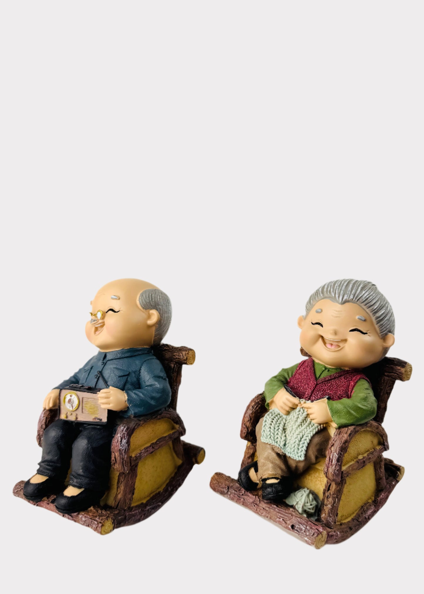 Grandparents Rocking Chair Figurine