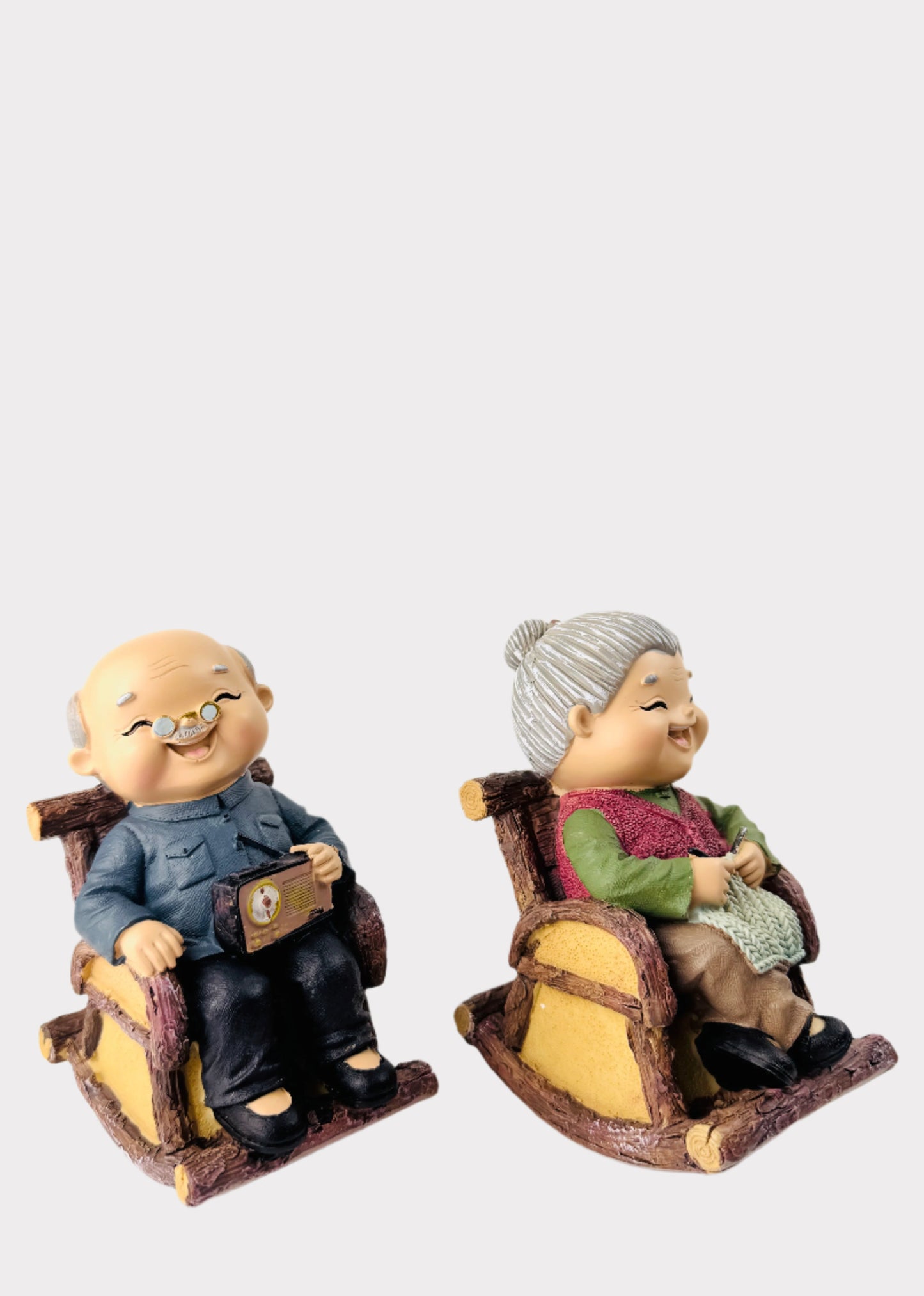 Grandparents Rocking Chair Figurine