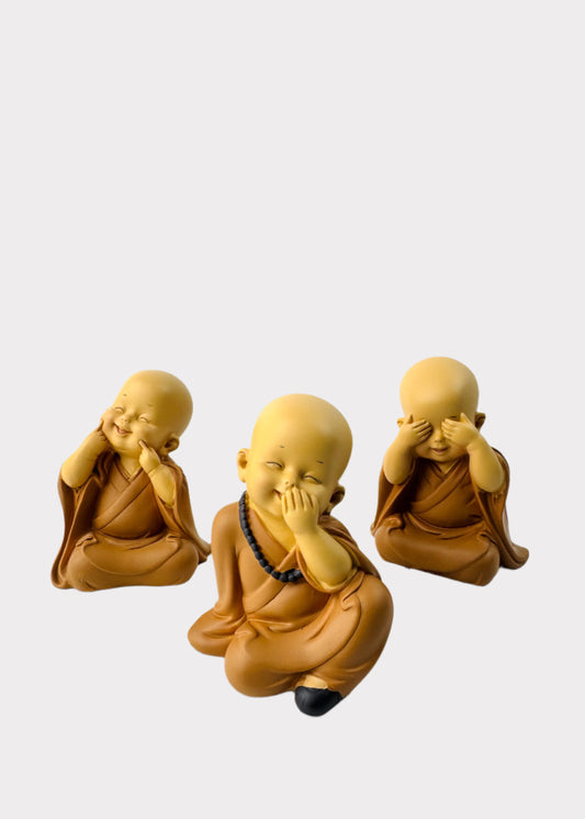 Joyful Little Monks Gesture Trio