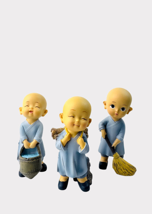 Little Monks Daily Chores Trio