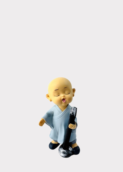 Little Monks Music Trio Figurine Set