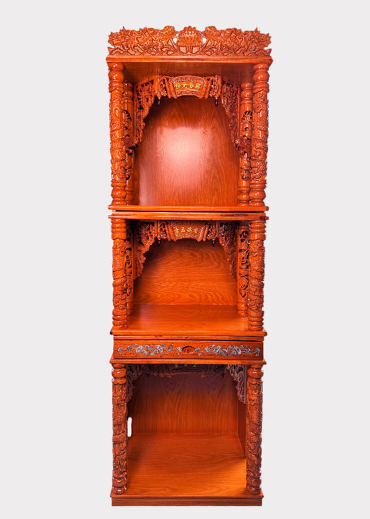 32” 3-Tier Altar – Dragon – Yellow