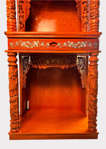 32” 3-Tier Altar – Dragon – Yellow