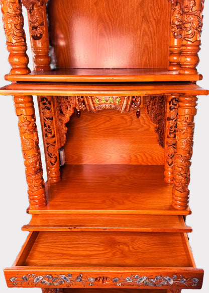 32” 3-Tier Altar – Dragon – Yellow