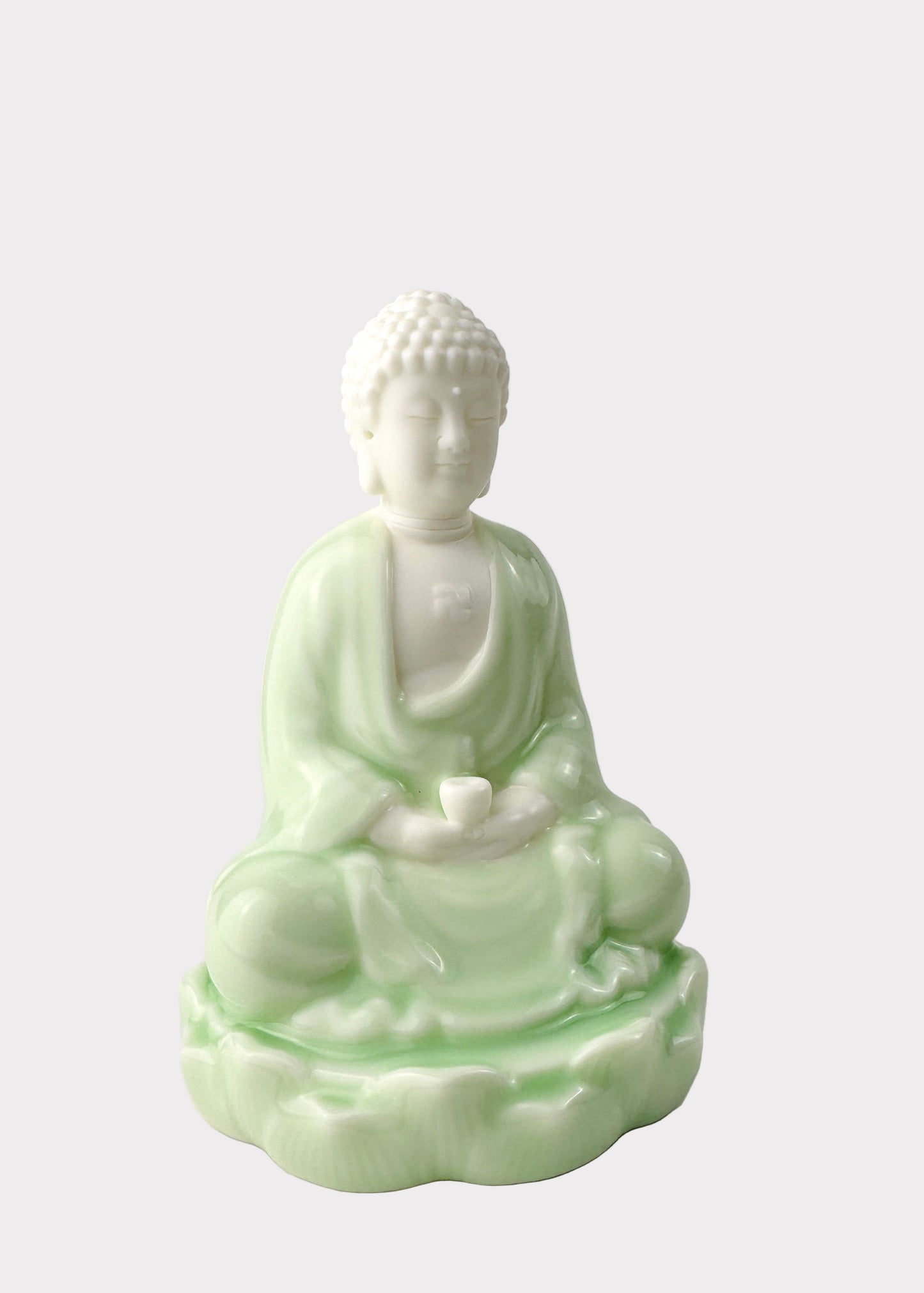 Crest Sage Shakaymuni Porcelain Buddha