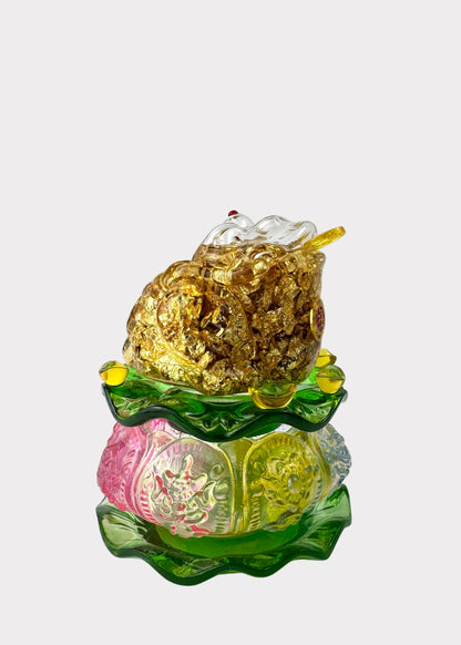 Money Toad Snow Globe
