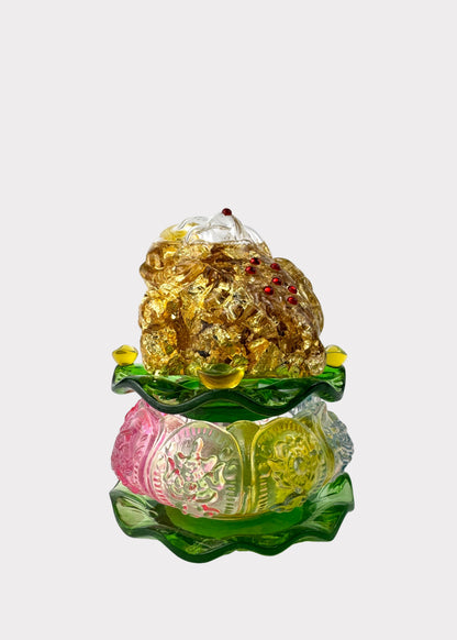 Money Toad Snow Globe
