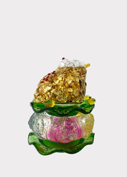 Money Toad Snow Globe