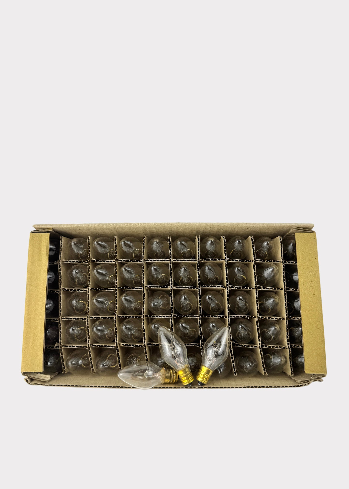 Clear Candelabra Light Bulb -  E12 - 7W