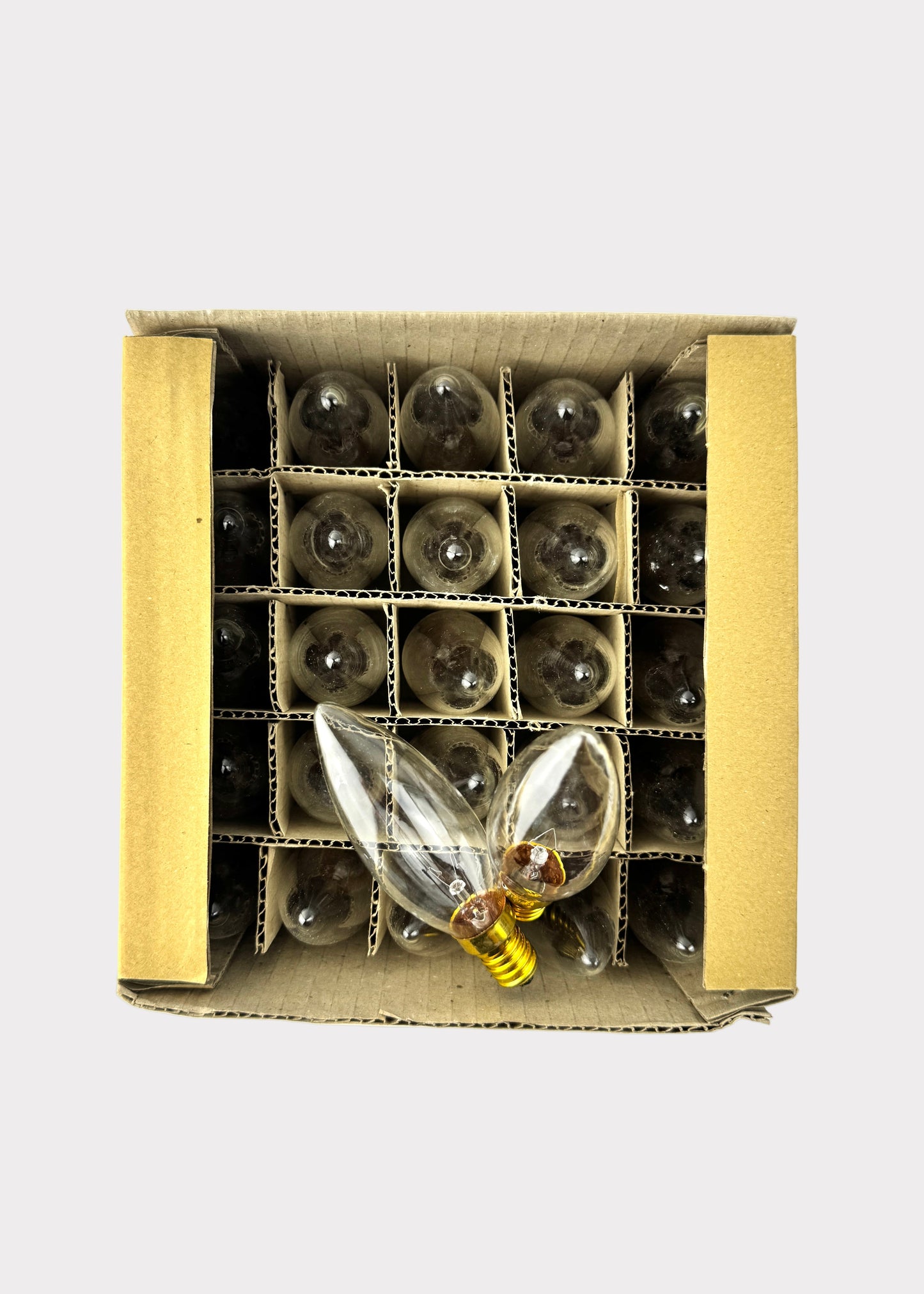 Clear Candelabra Light Bulb - E14 - 15W