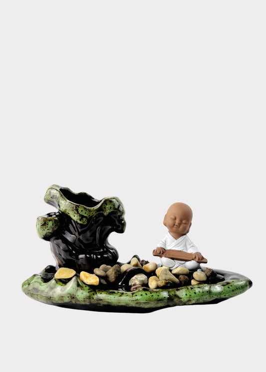 Little Monk - Incense Burner Tray - Ceramic