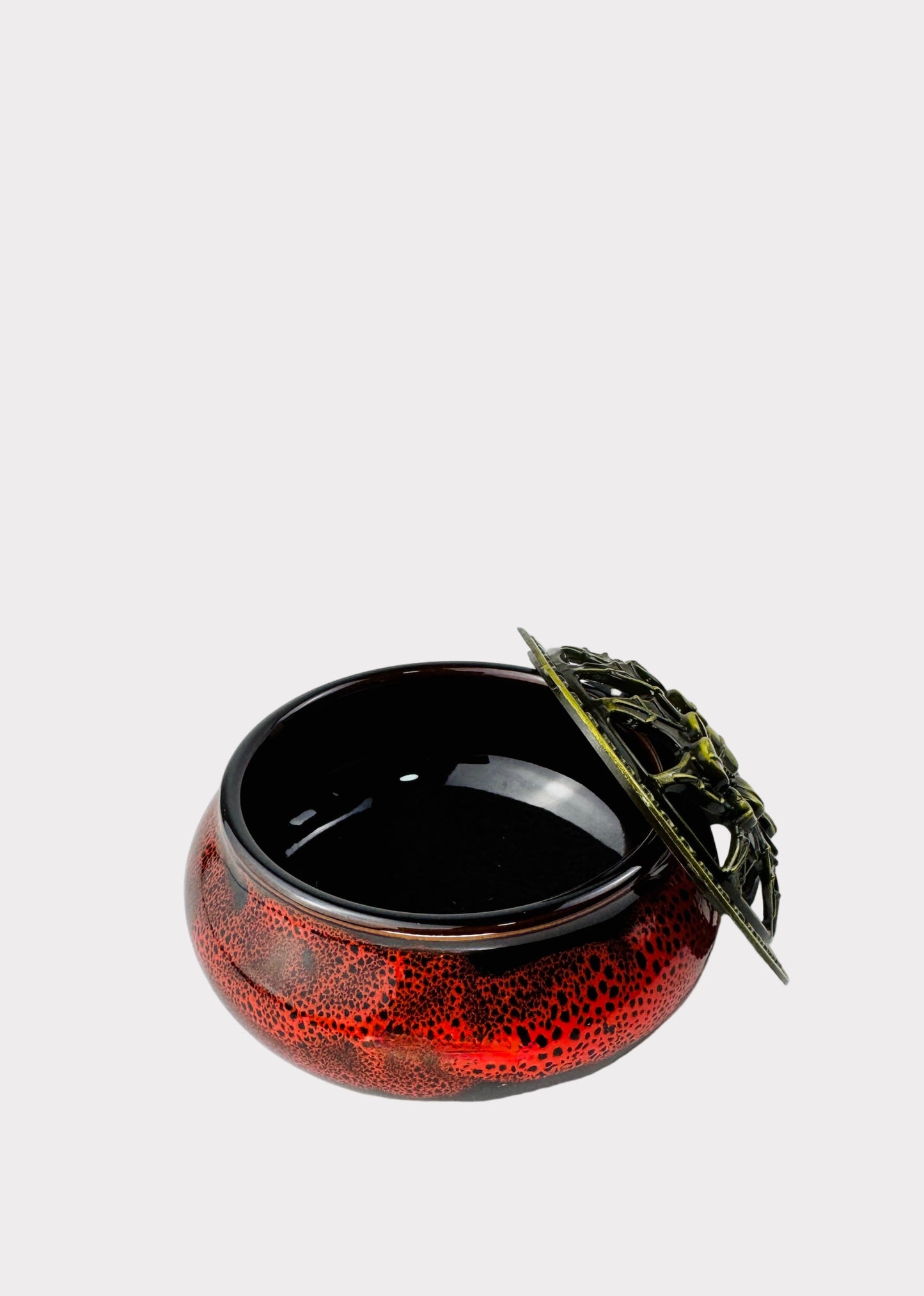Blossom Incense Burner Bowl | Ceramic | Cone or Coil | 4 Colors