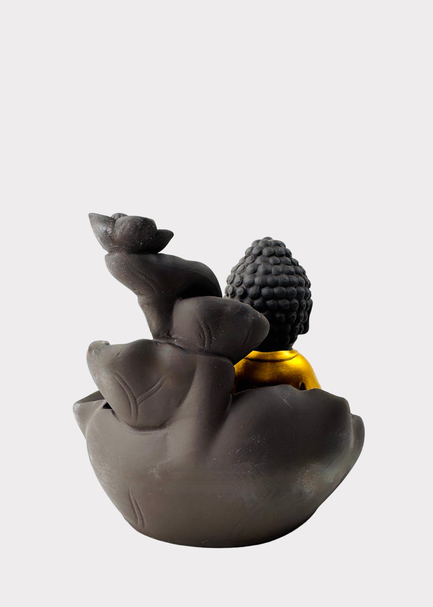 Buddha Incense Fountain - Backflow Waterfall - Golden Robe