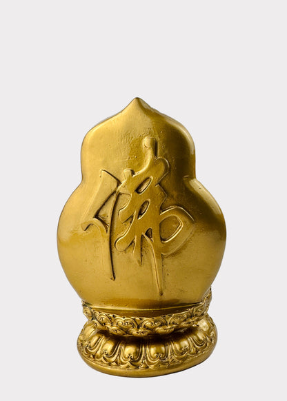 Guan Yin with Mandorla Back - Resin Statue