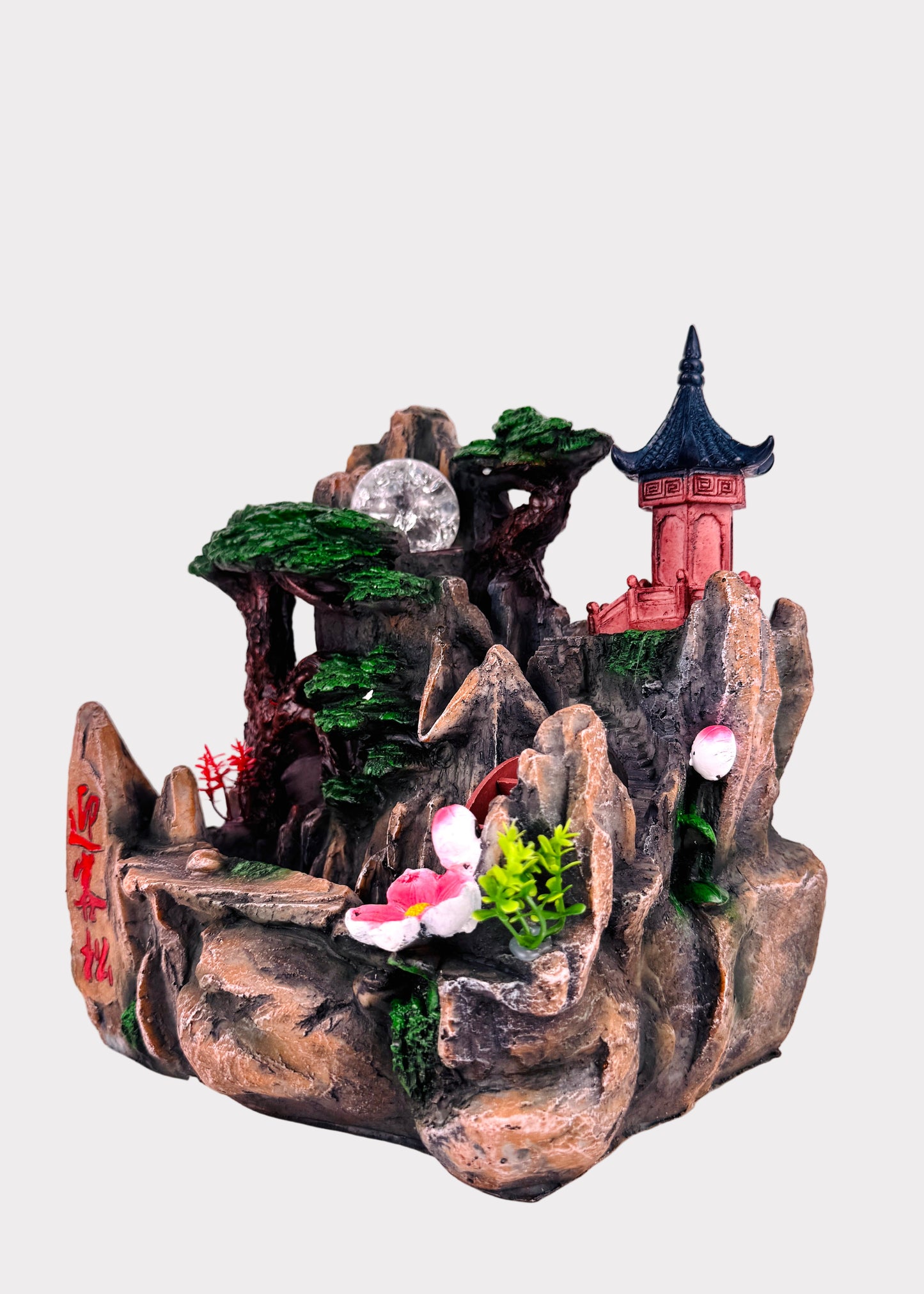 Bonsai Pagoda Tabletop Fountain
