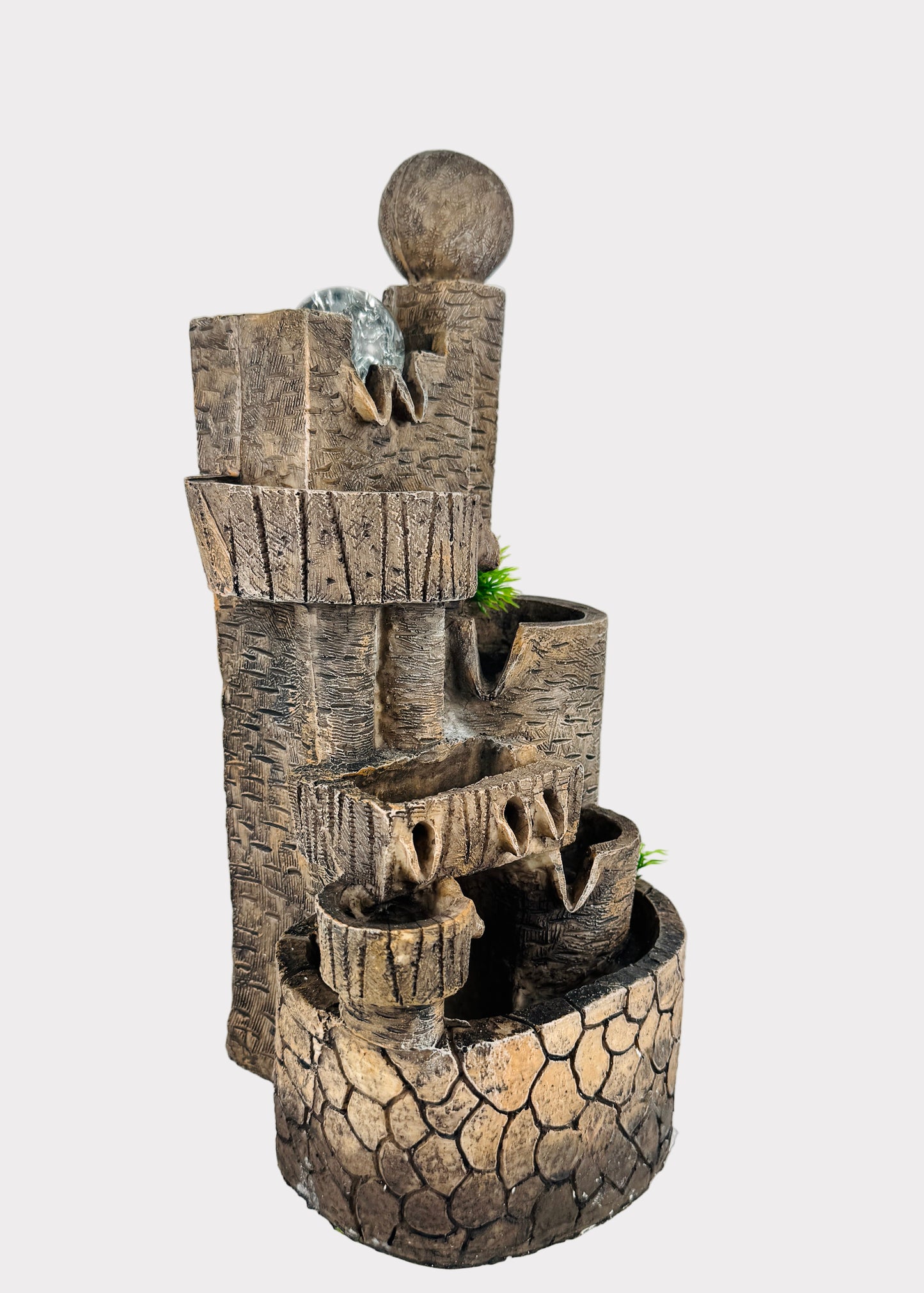 Castle Tower Tabletop Fountain