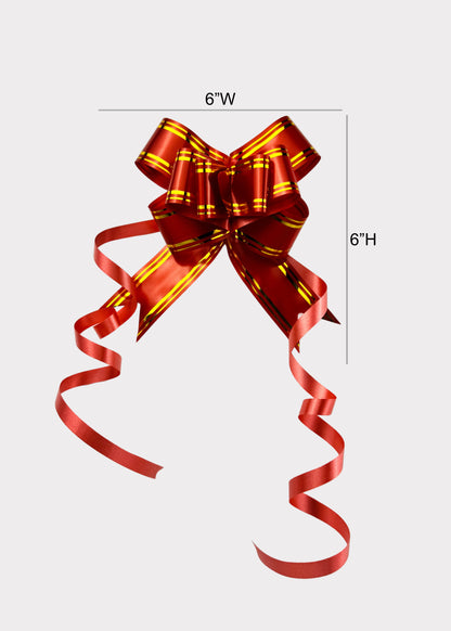Instant Pull Bow – Gift Wrapping Decoration - Pack of 10