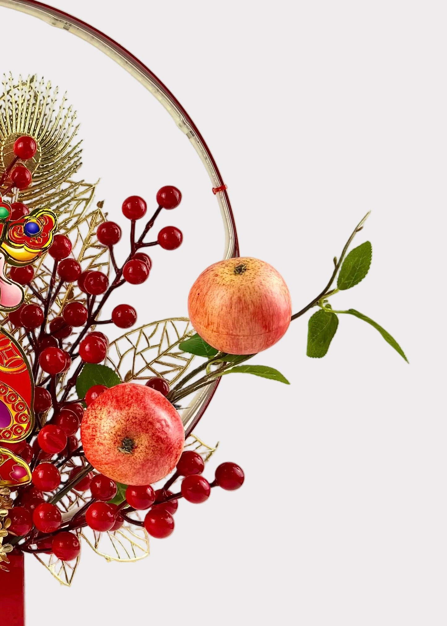 Swaying Wealth God Cai Shen LED Table Decor – Plug In Lunar New Year Fortune Display